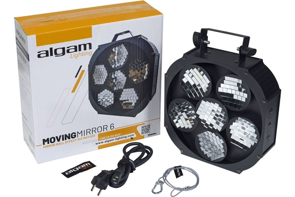 Algam Lighting - MOVING-MIRROR-6 Effetto Palla Specchio Motorizzata