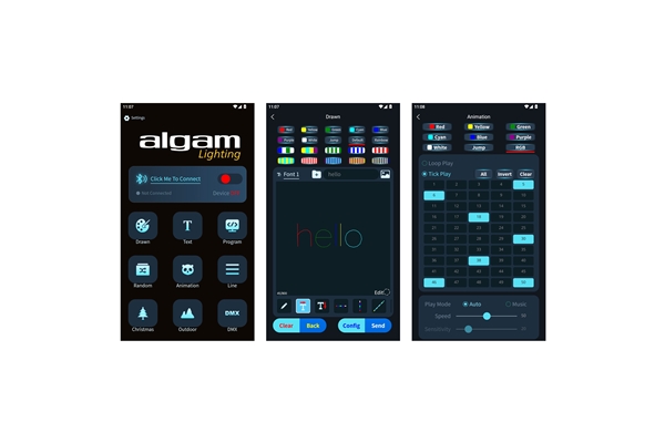 Algam Lighting - SPECTRUM 1500 RGB+ Laser a Batteria 1500 mW