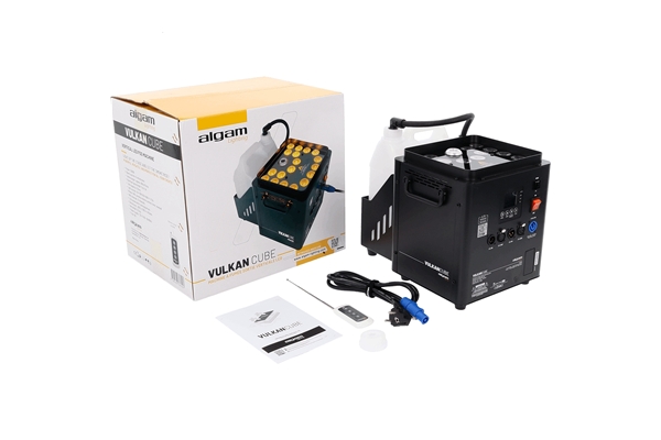 Algam Lighting - VULKAN CUBE Macchina del Fumo Verticale 1500W Algam Lighting - VULKAN CUBE Macchina del Fumo Verticale 1500W