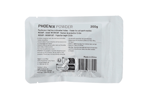 Algam Lighting - PHOENIX POWDER Polvere per Fontane Luminose Fredde Algam Lighting - PHOENIX POWDER Polvere per Fontane Luminose Fredde