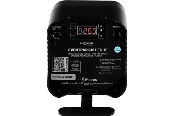 Algam Lighting - EVENTPAR612-HEX-IP 6x12W RGBWA-UV IP65 a Batteria Algam Lighting - EVENTPAR612-HEX-IP 6x12W RGBWA-UV IP65 a Batteria