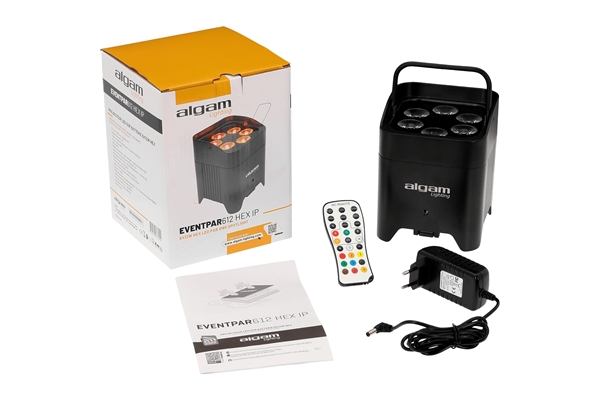 Algam Lighting - EVENTPAR612-HEX-IP 6x12W RGBWA-UV IP65 a Batteria Algam Lighting - EVENTPAR612-HEX-IP 6x12W RGBWA-UV IP65 a Batteria