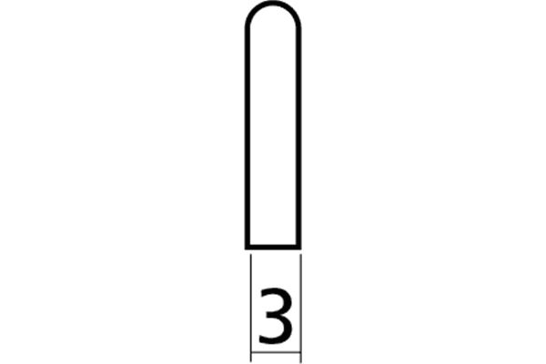 Yellow Parts - EZ1491 Selletta Plastica Chitarra Acustica Avorio
