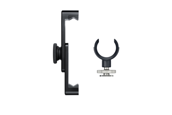 Shure - AMV-PC Mic clip e smartphone clamp per MV88+ Video Kit