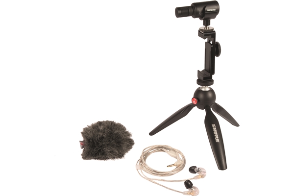Shure - MV88-215CL-BNDL Kit mic MV88 e auricolari SE215-CL