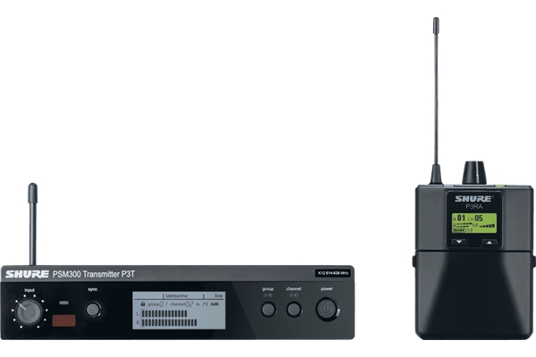 Shure - P3TERA trasmettitore P3TE, ricevitore P3RA. (L19)