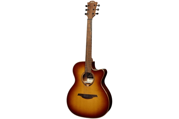Lag - T118ACE-BRS Chitarra Acustica Auditorium Cutaway EQ Brown Shadow