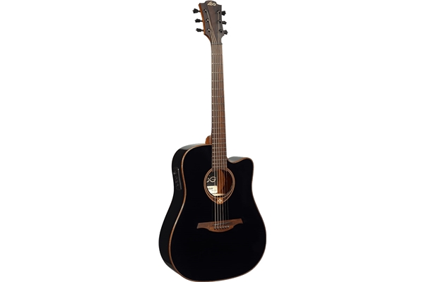Lag - T118DCE-BLK Chitarra Acustica Dreadnought Cutaway EQ Black