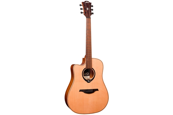 Lag - HyVibe 10 HV10-L-DCE Chitarra Acustica Smart Dreadnought Cutaway Mancina Lag - HyVibe 10 HV10-L-DCE Chitarra Acustica Smart Dreadnought Cutaway Mancina