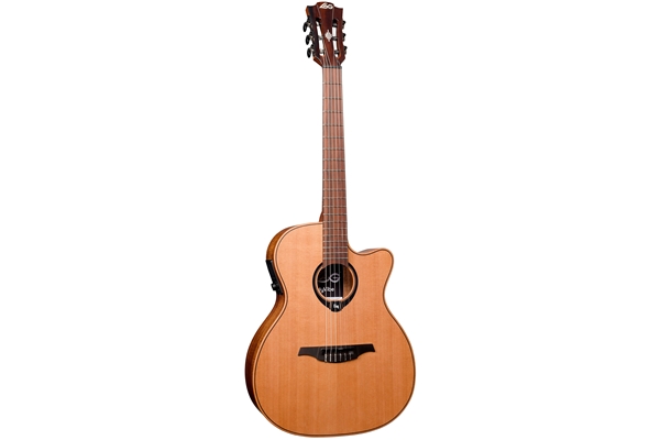 Lag - HyVibe 10 HV10-N-ACE Chitarra Acustica Smart Auditorium Cutaway Nylon Lag - HyVibe 10 HV10-N-ACE Chitarra Acustica Smart Auditorium Cutaway Nylon