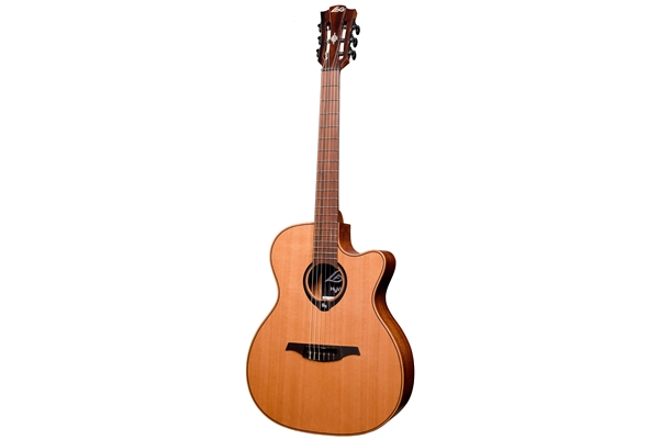 Lag - HyVibe 10 HV10-N-ACE Chitarra Acustica Smart Auditorium Cutaway Nylon Lag - HyVibe 10 HV10-N-ACE Chitarra Acustica Smart Auditorium Cutaway Nylon