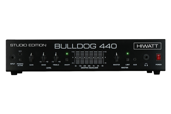 Hiwatt - Bulldog 440 Studio testata per basso 440 W versione studio