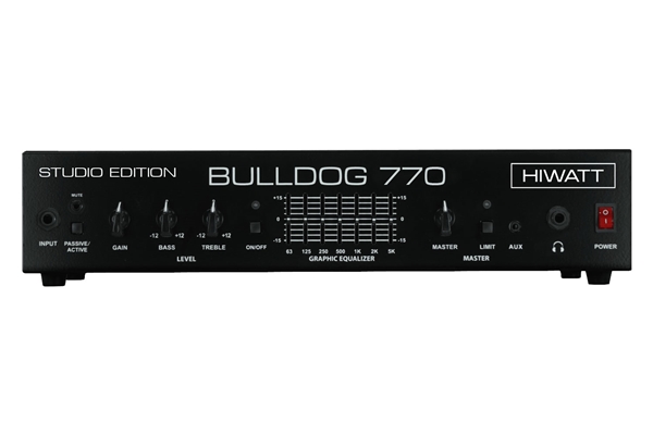 Hiwatt - Bulldog 770 Studio testata per basso 770 W versione studio