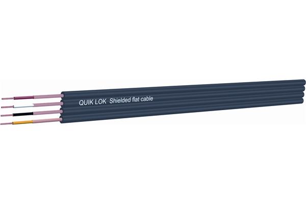 Quik Lok - CM/870 BK Piattina 4 Conduttori in Bobina