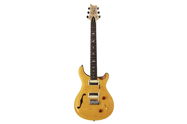 SE Custom 22 Semi-Hollow Violin Top Santana Yellow 2023