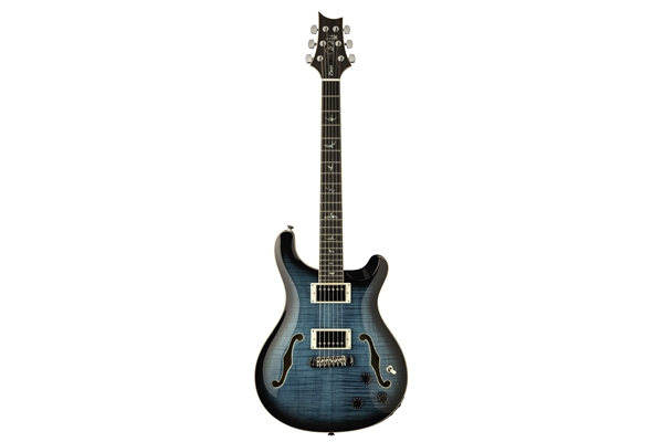 PRS - SE Hollowbody II Piezo Peacok Blue SmokeBurst