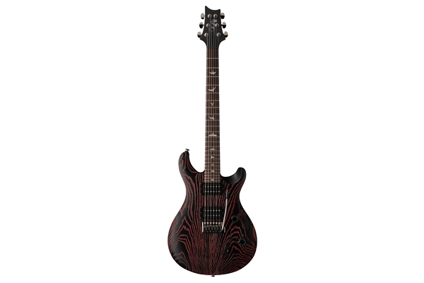 PRS - SE Swamp Ash CE 24 Sandblasted LTD Sandblasted Red