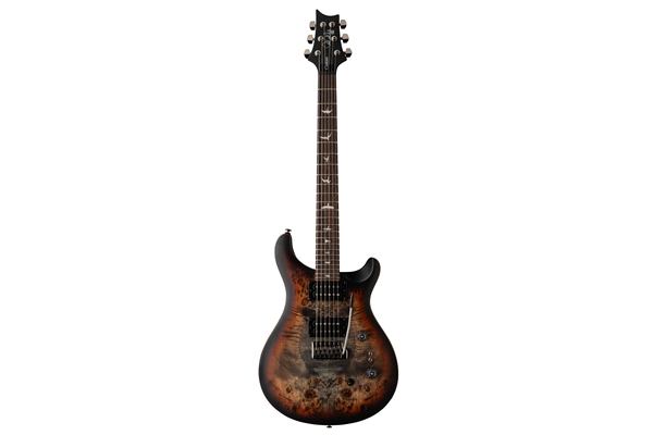 PRS - SE Custom 24-08 Poplar Burl Limited Edition Charcoal Cherry Midnight Burst