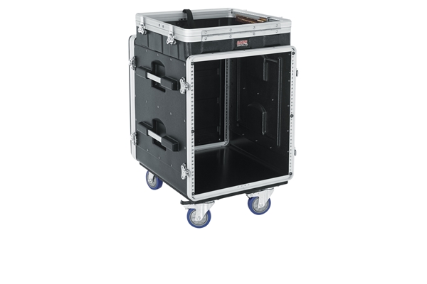 Gator Cases - GRC-10X12 PU Rack audio 10U top, 12U laterale