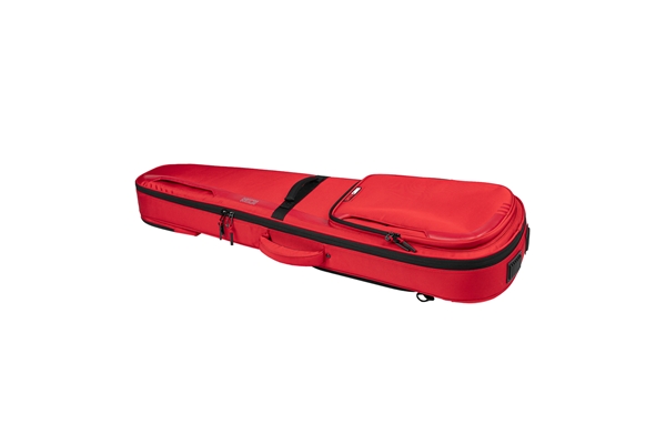 Gator Cases - G-ICONELECTRIC-25 Borsa ICON in edizione limitata per chitarra elettrica con rivestimento in nylon rosso 1000D e tracolla nascosta Gator Cases - G-ICONELECTRIC-25 Borsa ICON in edizione limitata per chitarra elettrica con rivestimento in nylon rosso 1000D e tracolla nascosta