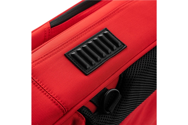 Gator Cases - G-ICONELECTRIC-25 Borsa ICON in edizione limitata per chitarra elettrica con rivestimento in nylon rosso 1000D e tracolla nascosta Gator Cases - G-ICONELECTRIC-25 Borsa ICON in edizione limitata per chitarra elettrica con rivestimento in nylon rosso 1000D e tracolla nascosta