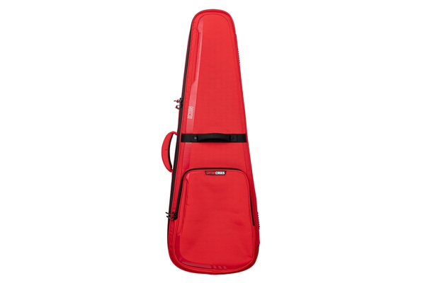 Gator Cases - G-ICONELECTRIC-25 Borsa ICON in edizione limitata per chitarra elettrica con rivestimento in nylon rosso 1000D e tracolla nascosta Gator Cases - G-ICONELECTRIC-25 Borsa ICON in edizione limitata per chitarra elettrica con rivestimento in nylon rosso 1000D e tracolla nascosta