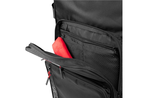 Gator Cases - G-ICONTTBASS-BLK Borsa doppia per basso e chitarra con struttura rinforzata e materiali ecosostenibili ideale per viaggiare con due strumenti Gator Cases - G-ICONTTBASS-BLK Borsa doppia per basso e chitarra con struttura rinforzata e materiali ecosostenibili ideale per viaggiare con due strumenti
