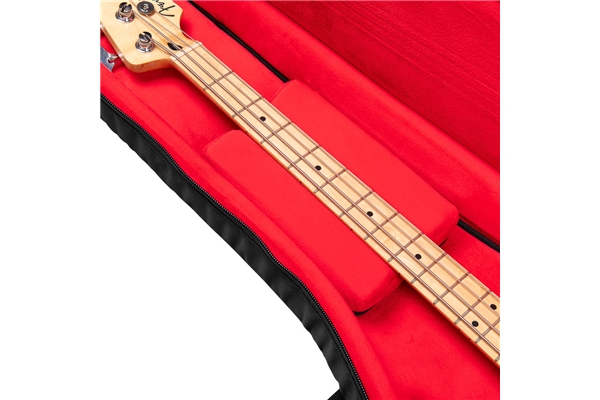 Gator Cases - G-ICONTTBASS-BLK Borsa doppia per basso e chitarra con struttura rinforzata e materiali ecosostenibili ideale per viaggiare con due strumenti Gator Cases - G-ICONTTBASS-BLK Borsa doppia per basso e chitarra con struttura rinforzata e materiali ecosostenibili ideale per viaggiare con due strumenti