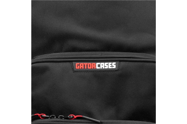 Gator Cases - G-ICONTTBASS-BLK Borsa doppia per basso e chitarra con struttura rinforzata e materiali ecosostenibili ideale per viaggiare con due strumenti Gator Cases - G-ICONTTBASS-BLK Borsa doppia per basso e chitarra con struttura rinforzata e materiali ecosostenibili ideale per viaggiare con due strumenti