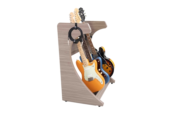 Gator Frameworks - GFW-ELITEGTR3RK-GRY Rack per chitarre 3-4 posti in finitura grigio driftwood
