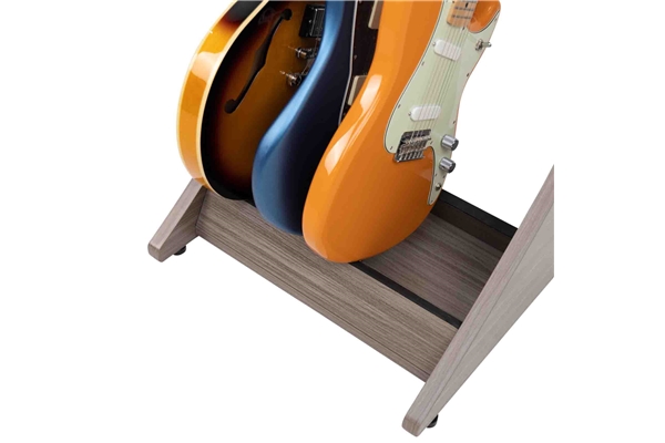 Gator Frameworks - GFW-ELITEGTR3RK-GRY Rack per chitarre 3-4 posti in finitura grigio driftwood
