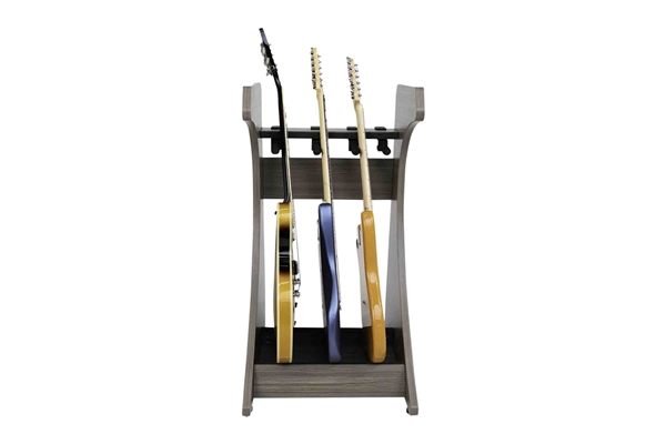 Gator Frameworks - GFW-ELITEGTR3RK-GRY Rack per chitarre 3-4 posti in finitura grigio driftwood

