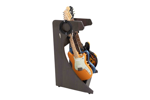 Gator Frameworks - GFW-ELITEGTR3RK-BRN Rack per chitarre 3-4 posti in finitura noce scuro

