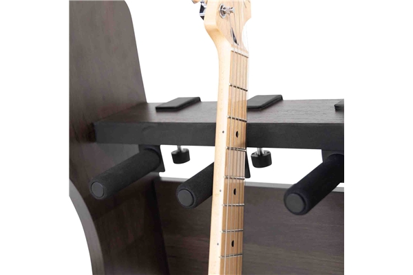 Gator Frameworks - GFW-ELITEGTR3RK-BRN Rack per chitarre 3-4 posti in finitura noce scuro
