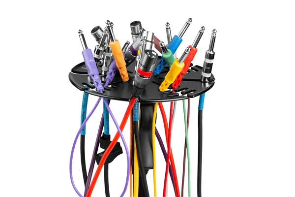 Gator Frameworks - GFW-CABLEHNGRTRAY Organizzatore per cavi per aste microfoniche
