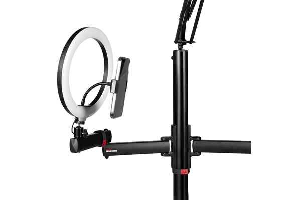 Gator Frameworks - GFW-ID-CREATORTREE Supporto modulare per content creator con braccio microfonico, ring light e adattatori professionali Gator Frameworks - GFW-ID-CREATORTREE Supporto modulare per content creator con braccio microfonico, ring light e adattatori professionali