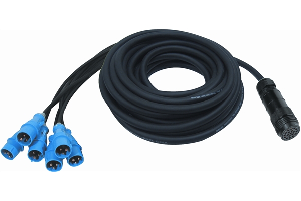 Quik Lok - S/1304-1 Cavo multipolare di potenza a 6 canali, 1 metro