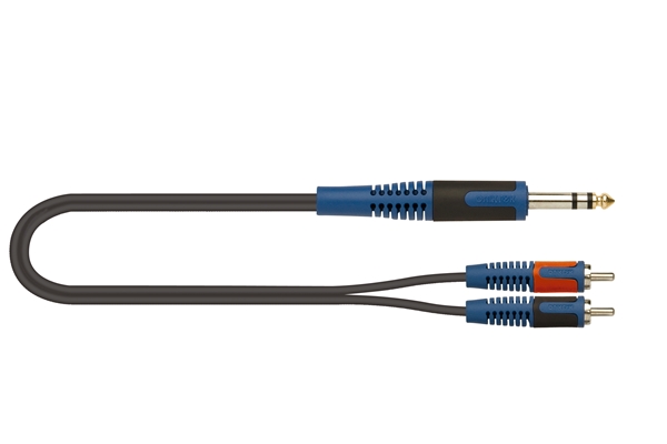 Quik Lok - RKSA/120-1 Jack Stereo/2 RCA Maschio