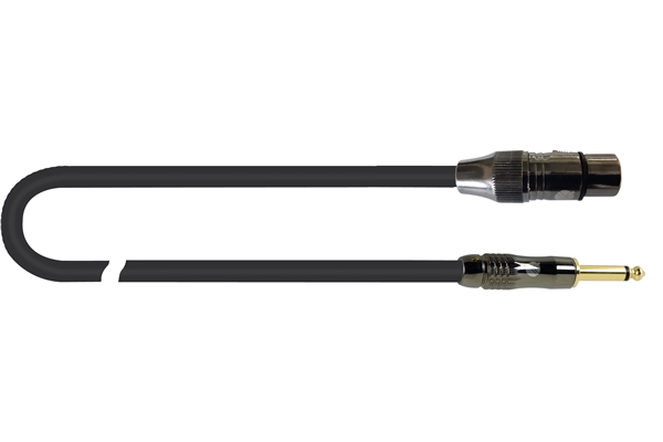 Quik Lok - ITST/FJM-1 XLR Femmina/Jack Mono 1 mt