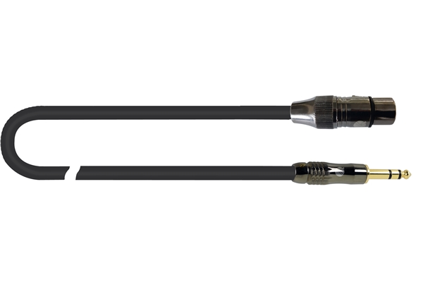 Quik Lok - ITST/FJS-5 XLR Femmina/Jack Stereo 5 mt