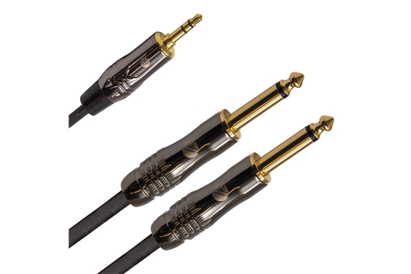 Quik Lok - ITST/J352J-1 Jack Stereo/2 x Jack Mono 1 mt