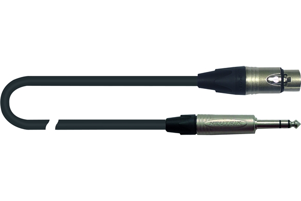 Quik Lok - ITTOP/FJS-5 XLR Femmina/Jack Stereo 5 mt