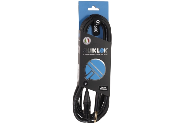 Quik Lok - ITST/FJM-10 B XLR Femmina/Jack Mono