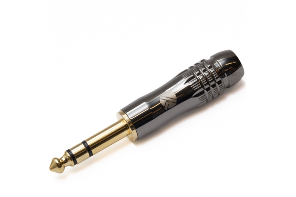 Quik Lok - G/20 Jack Stereo TRS 6.3 Metal Grey
