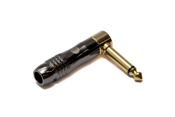 Quik Lok - G/30 Jack Mono 6.3 Angolato 90° Metal Grey