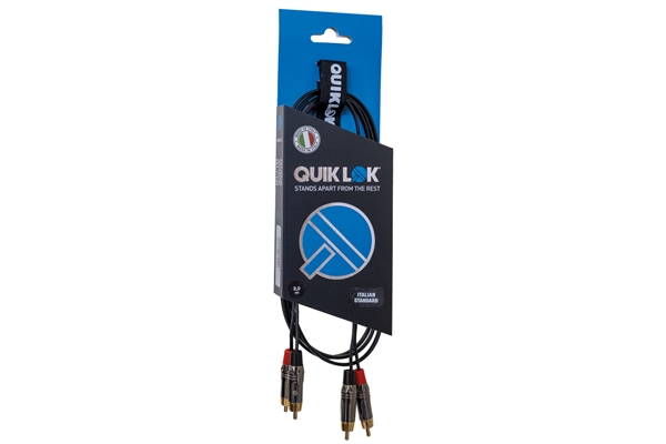 Quik Lok - ITST/4RCA-2 2xRCA/2xRCA 2 mt