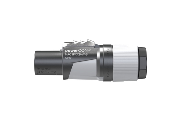 Quik Lok - NS/237 Neutrik PowerCON (NAC3FXXB-W-S)