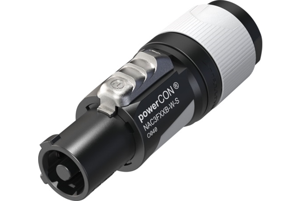 Quik Lok - NS/237 Neutrik PowerCON (NAC3FXXB-W-S)