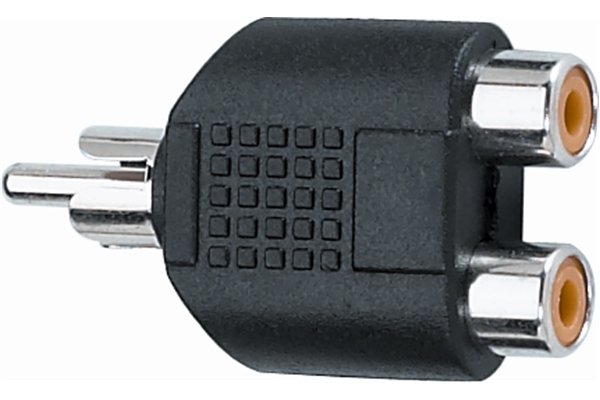 Quik Lok - AD/270 Adattatore audio 2 RCA femmina/RCA