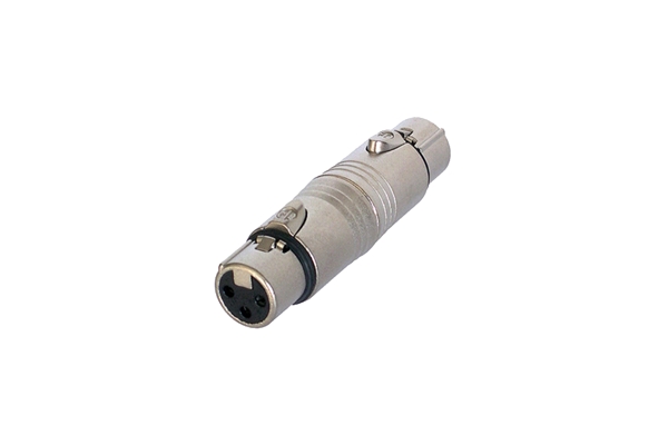 Quik Lok - Neutrik NA3FF XLR Femmina/XLR Femmina Quik Lok - Neutrik NA3FF XLR Femmina/XLR Femmina